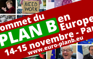 Sommet du plan B en Europe les 14 et 15 novembre