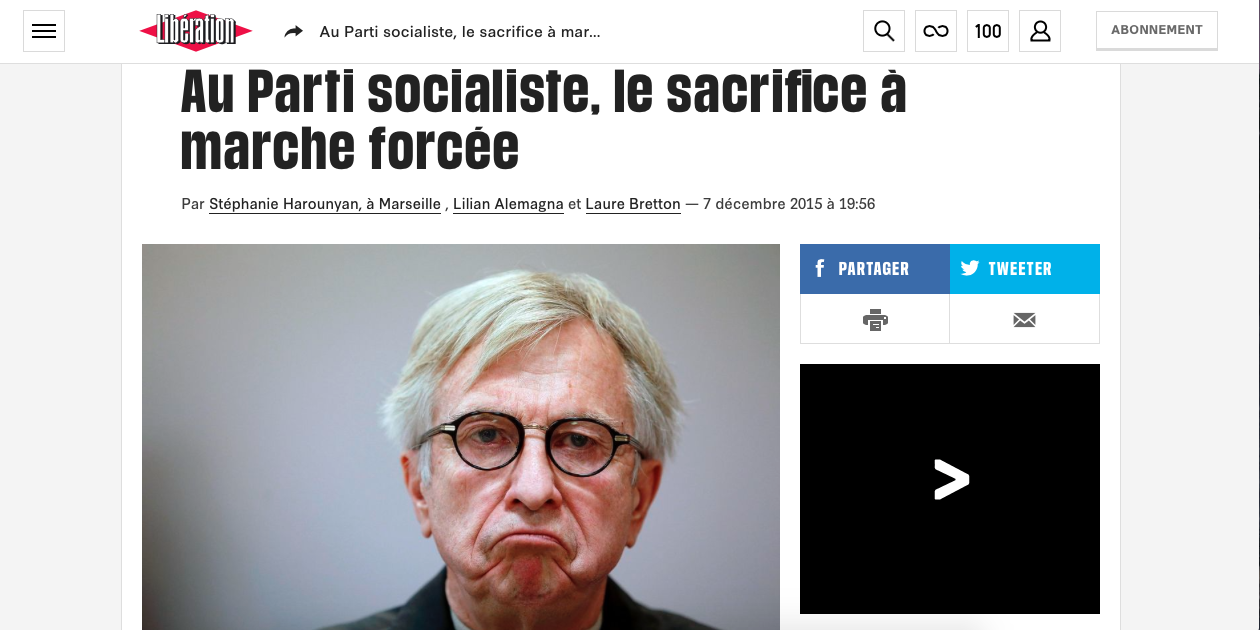 Jean-Pierre Masseret refuse de se retirer, « Libération » et « Europe1 » le lui font payer