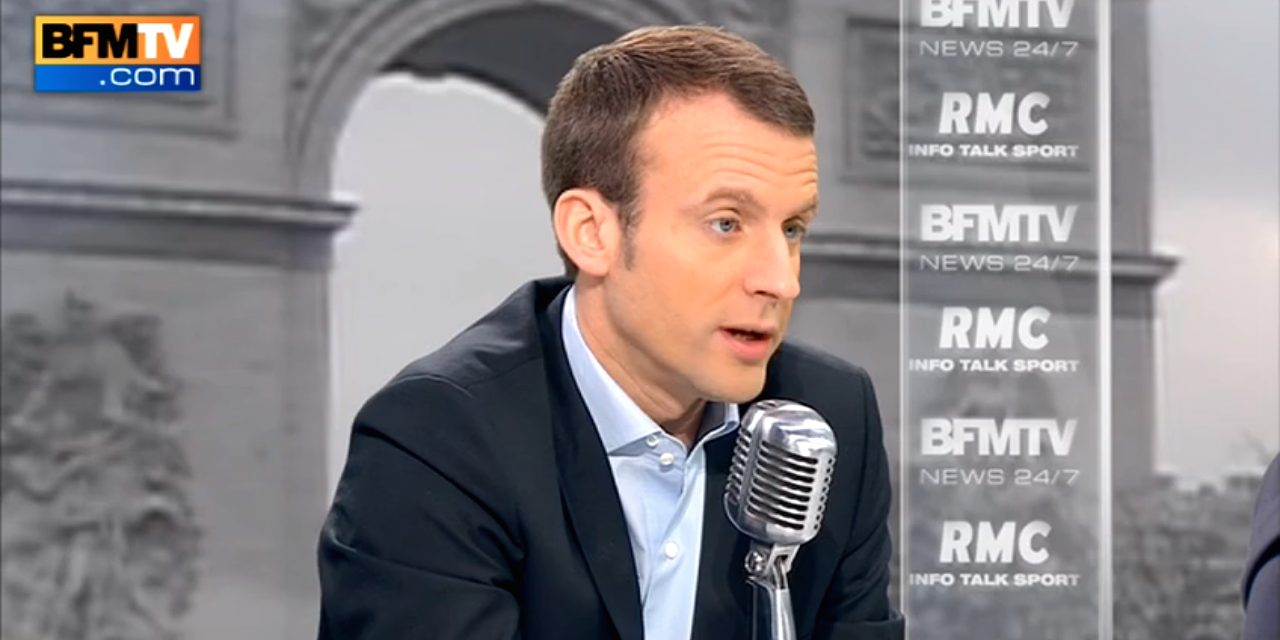 Macron fait le malin