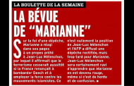 Boulette de la semaine : <i>Marianne</i> rectifie le tir