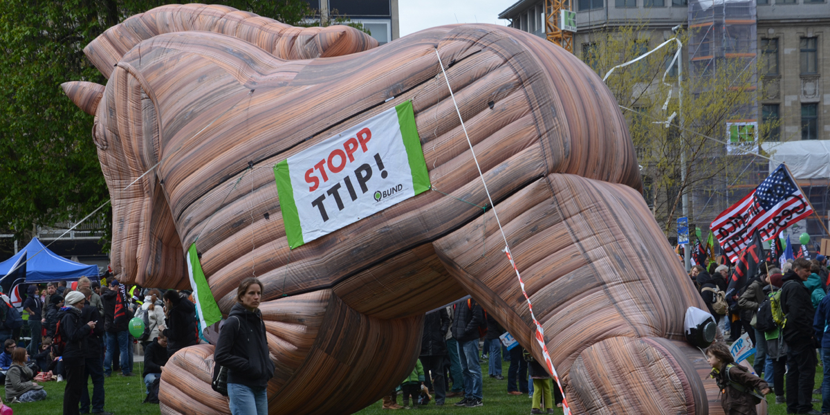 Non au Ceta, véritable cheval de Troie du TTIP !