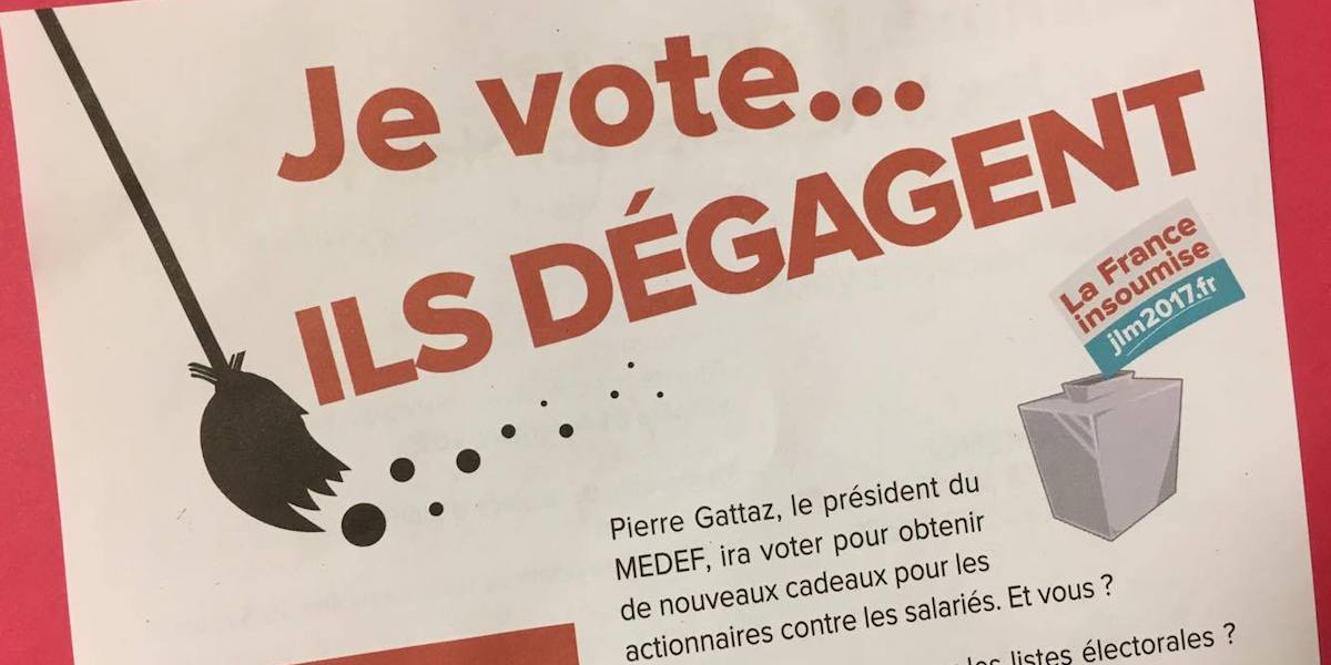 Dégagiste ? Encore faut-il être inscrit !