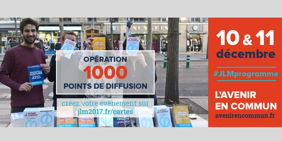 Et maintenant, campagne pour le programme