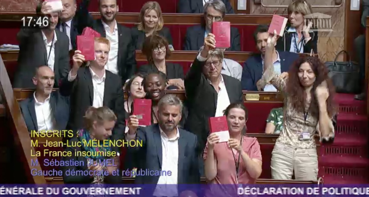 Vu depuis l'hémicycle