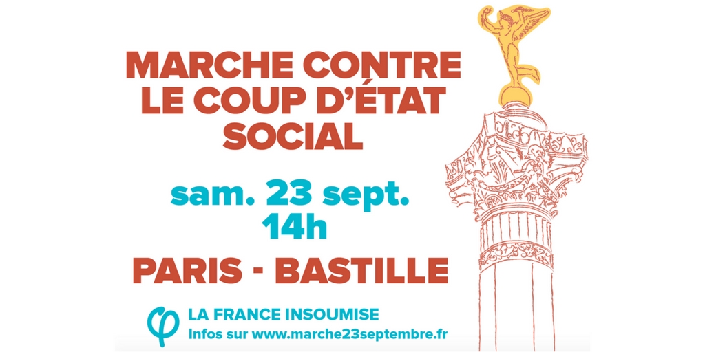 À propos de la mobilisation contre le coup d’État social