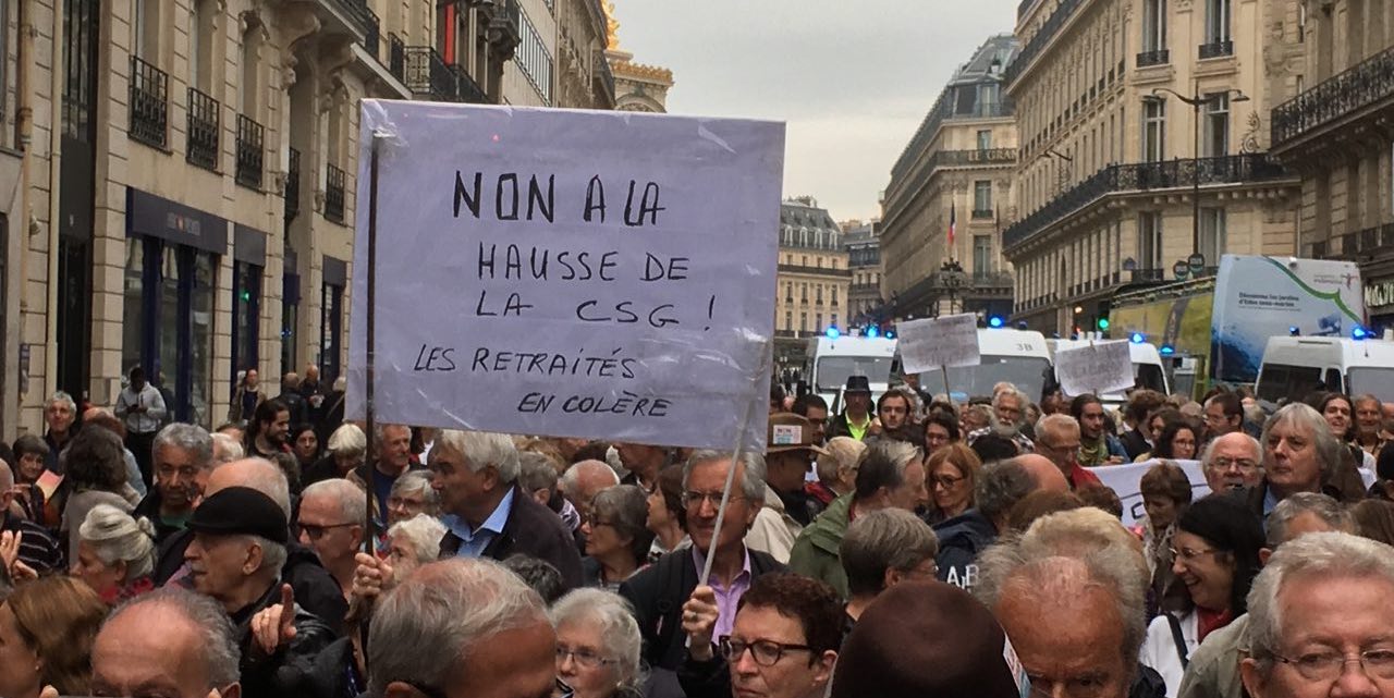 Question écrite - Hausse de la CSG et retraités modestes