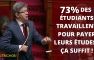 73% des étudiants travaillent pour payer leurs études : ça suffit !