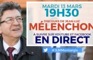 EN DIRECT - Discours de Jean-Luc Mélenchon à Montargis - #JLMMontargis