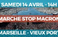 Lettre aux responsables des formations politiques de l'opposition à Macron pour la marche de Marseille
