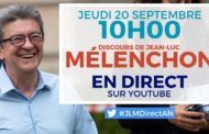 EN DIRECT - Discours de Jean-Luc Mélenchon - #JLMDirectAN