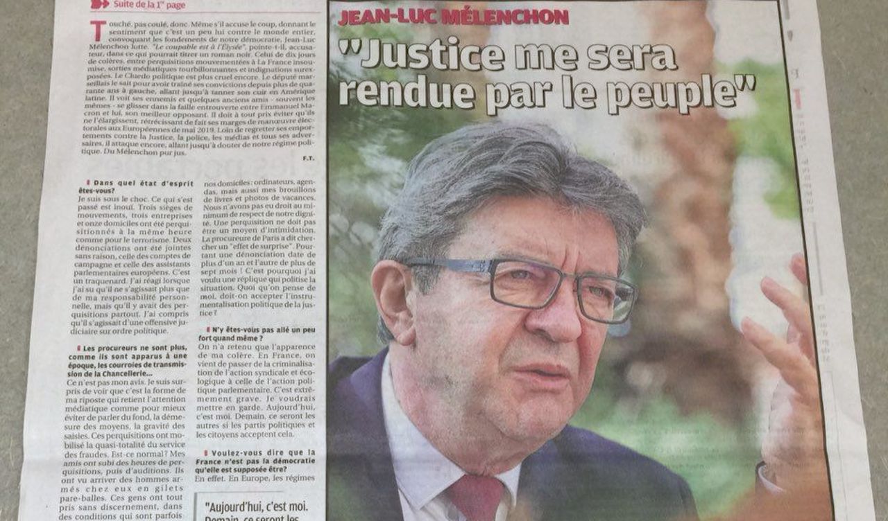 Justice me sera rendue par le peuple - Interview dans «La Provence»