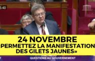 VIDÉO - 24 novembre : permettez la manifestation des gilets jaunes !