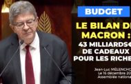 VIDÉO - Macron, président des riches : 43 milliards €  de cadeaux aux plus fortunés