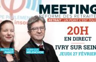 EN DIRECT - Meeting contre la réforme des retraites avec Mathilde Panot - #MeetingIvry