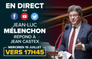 EN DIRECT - Jean-Luc Mélenchon répond à Jean Castex