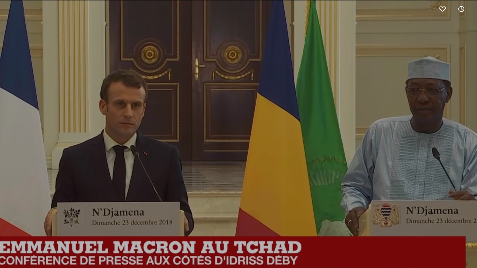 Tchad : le maréchal Déby exagère, mais ses amis Macron et Le Pen ne sont pas encore dégoutés