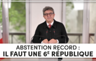 Abstention record : il faut une 6e République